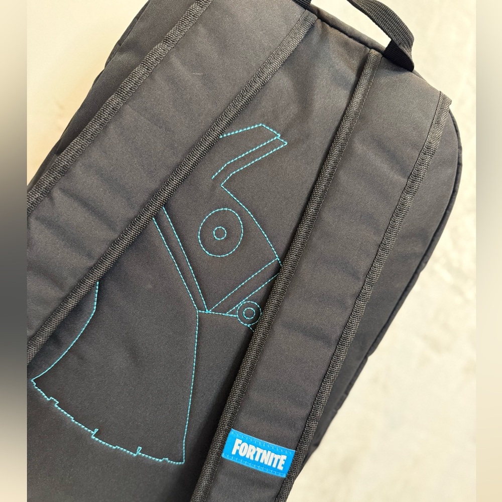 Fortnite Black Backpack With Blue Accents - Picture 10 of 10